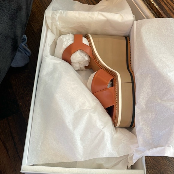 Clergerie Noemi Agneau Terre wedge - Picture 2 of 10